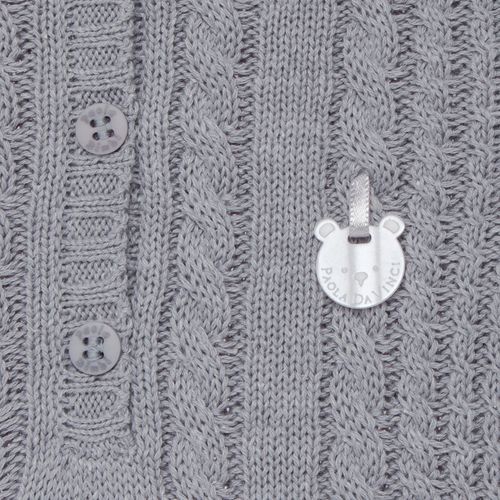 Saída de Maternidade Masculina Tricot Ponto Trança - GRAFITTE
