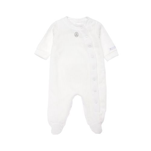 Macacão de Bebê Unissex Longo Microsoft Urso - BRANCO