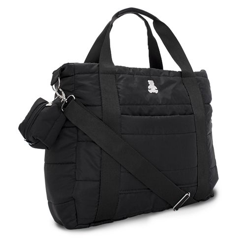 Bolsa de Maternidade de Bebê Unissex Puffer - PRETO