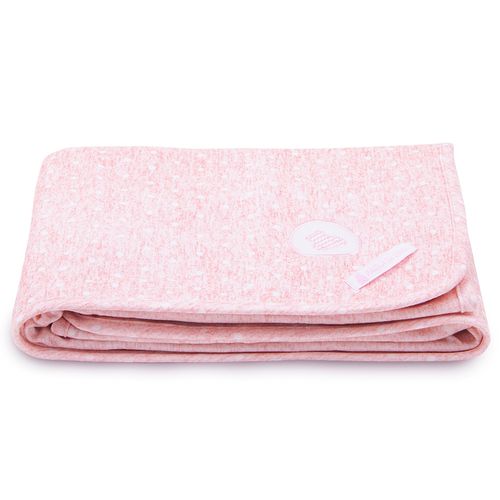 Manta de Bebê Algodão Egípcio Poá - ROSA