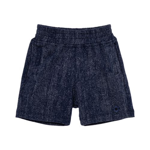 Bermuda de Bebê Masculina Moletom Fleece - AZUL MARINHO