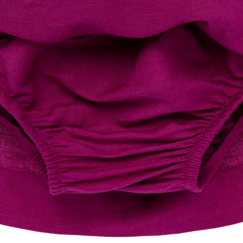 Salopete de Bebê Feminina Linen Fresh - UVA