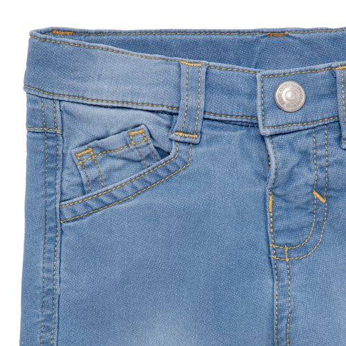 Calça Jeans de Bebê Masculina Lakers - AZUL MARINHO