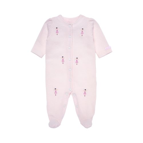 Macacão de Bebê Feminino Longo Bailarina - ROSA