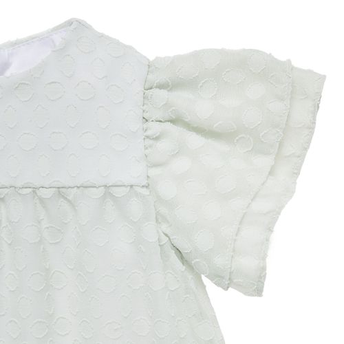 Vestido de Bebê Feminino Voil Poeme - VERDE