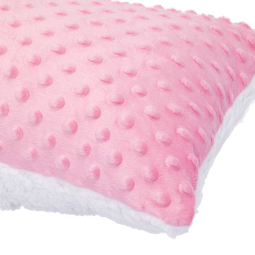 Almofada Double Sherpa Poás - ROSA