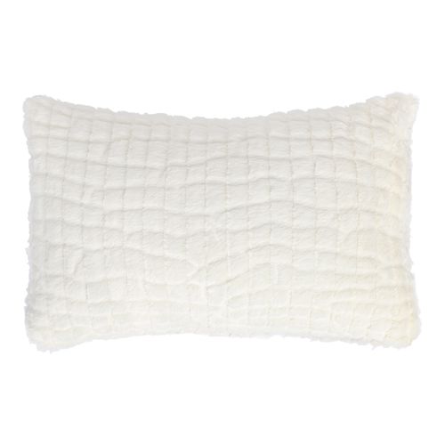 Almofada Double Sherpa Listrada - CRU