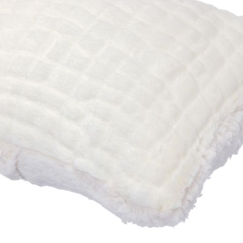 Almofada Double Sherpa Listrada - CRU