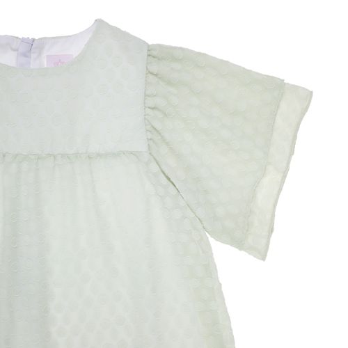 Vestido Infantil Feminino Voil Poeme - VERDE