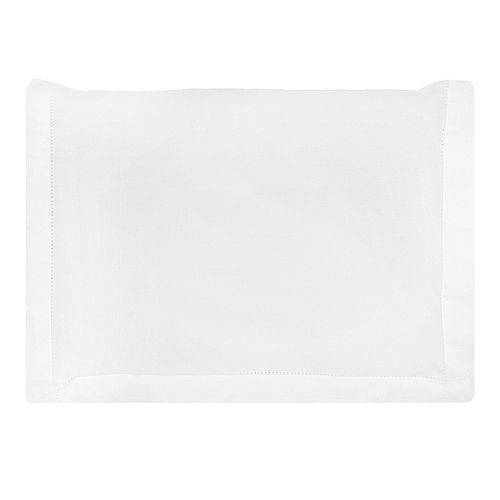 Fronha para Berço Algodão Egípcio Ponto Ajour - BRANCO