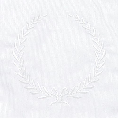 Toalha de Banho de Bebê com Capuz Medalhão - BRANCO