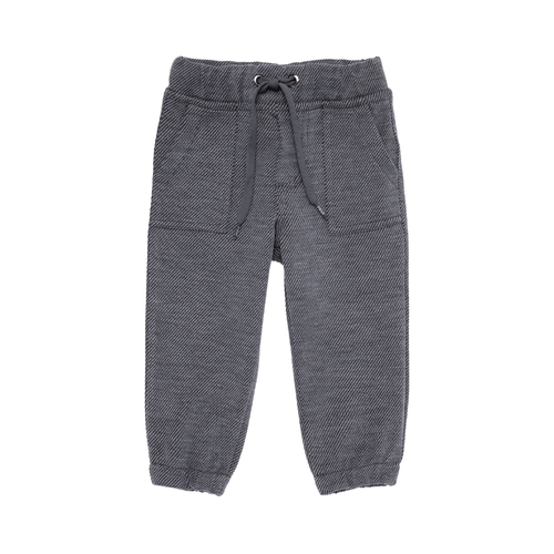 Calça de Bebê Masculina Moletom Shadow com Bolsos - CINZA