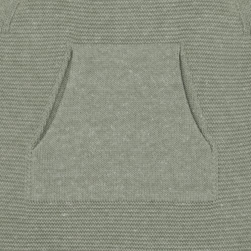 Romper de Bebê Masculino Tricot com Bolso - VERDE CLARO