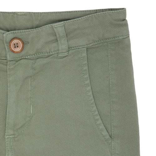 Calça Infantil Masculina Sarja Tinturada - VERDE