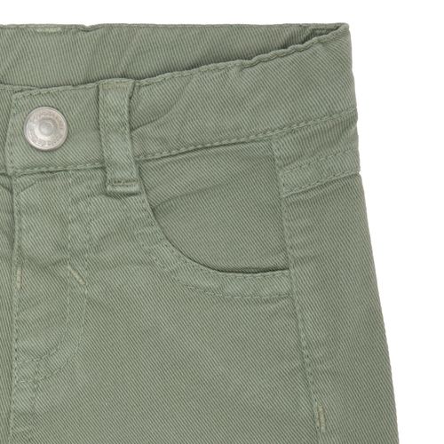 Calça de Bebê Masculina Sarja Tinturada - VERDE