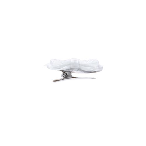 Conjunto de Lacinhos de Cabelo Bebê Gorgurão - BRANCO