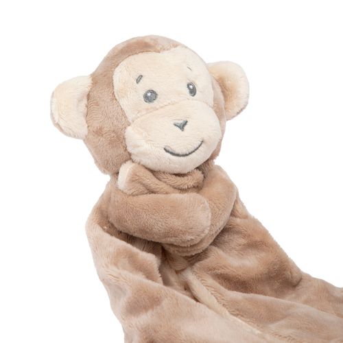 Naninha de Bebê Unissex Macaquinho - MARRON