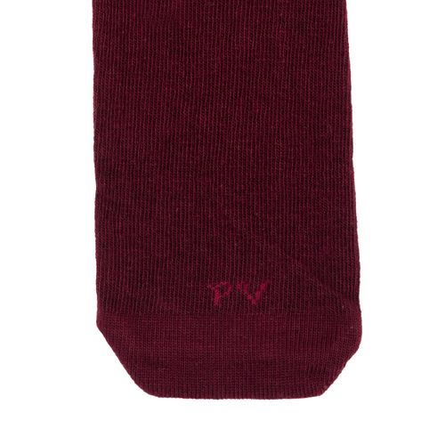 Meia Calça de Bebê Feminina - BORDO