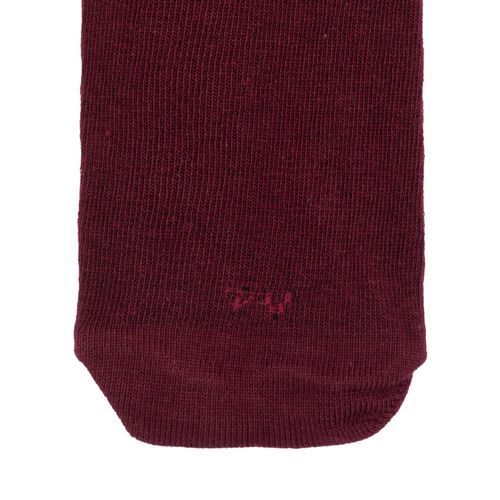 Meia Calça de Bebê/Infantil Feminina - BORDO