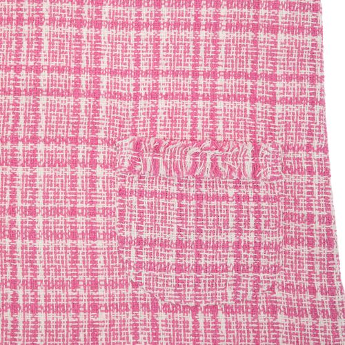Vestido Infantil Feminino Tweed com Bolsos - ROSA
