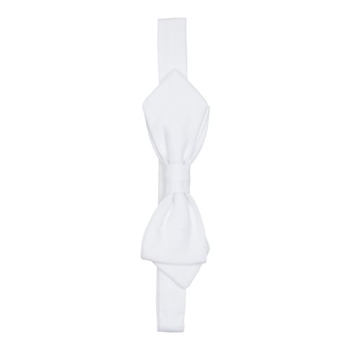 Gravata Borboleta de Bebê Masculino - BRANCO
