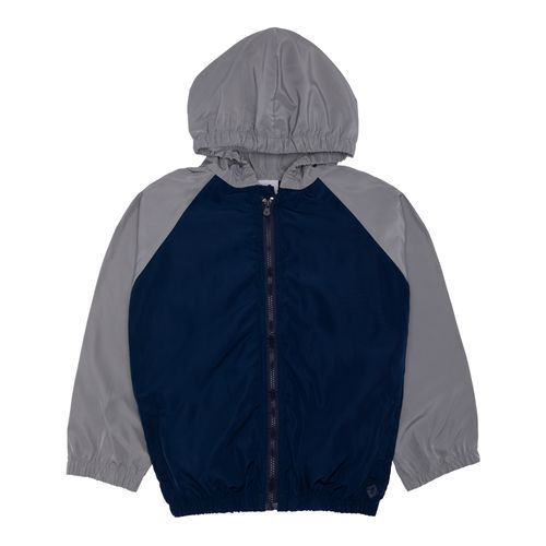 Jaqueta Corta Vento Infantil Masculina Bicolor - CINZA