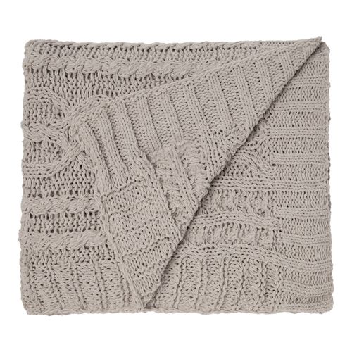 Manta Tricot Chenille - AREIA