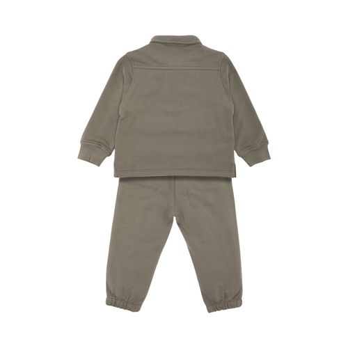 Conjunto de Bebê Masculino Moletom com Bolso - VERDE