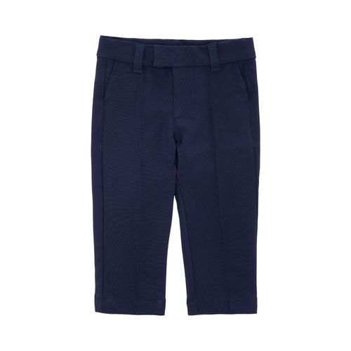 Calça de Alfaiataria Bebê Feminina Urban com Frisos - AZUL MARINHO