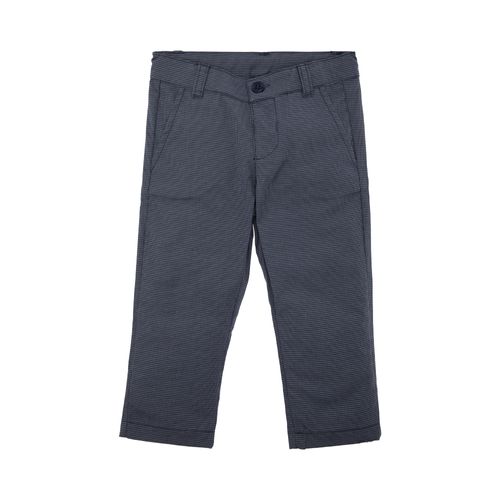Calça de Alfaiataria Bebê Masculina Xadrez - AZUL MARINHO