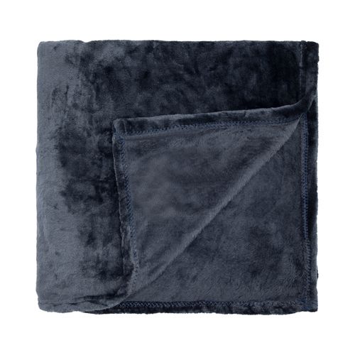 Cobertor Solteiro Flanel Neo Velour - AZUL