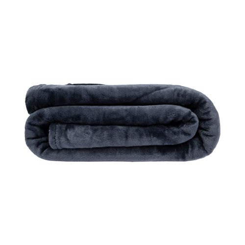 Cobertor Solteiro Flanel Neo Velour - AZUL