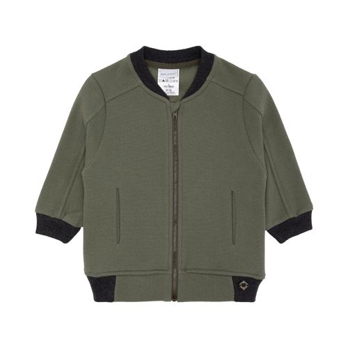 Casaco de Bebê Masculino Piquet Felpado - VERDE