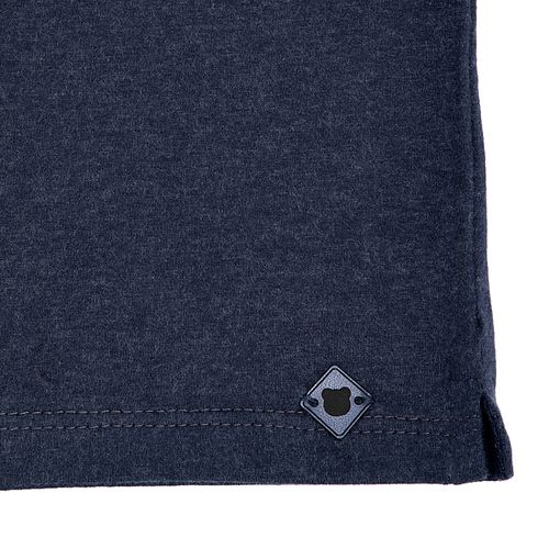 Camiseta Polo de Bebê Masculina Manga Longa - AZUL MARINHO