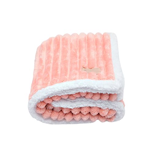 Manta de Bebê Double Sherpa - ROSE
