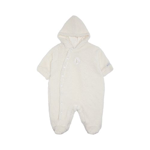 Macacão de Bebê Unissex Longo Ovelhinha - OFF WHITE