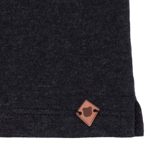 Camiseta Polo de Bebê Masculina Manga Longa - PRETO