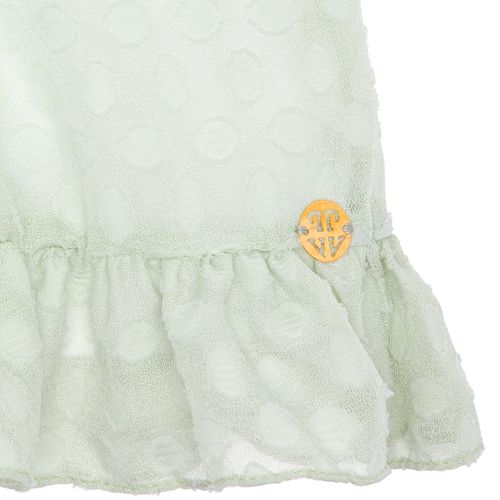 Vestido de Bebê Feminino Voil Poeme - VERDE