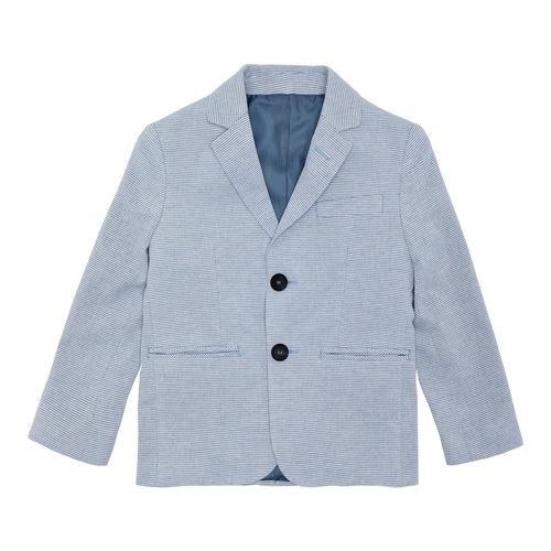 Blazer Infantil Masculino Puro Linho - LISTR AZUL
