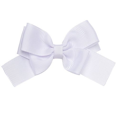Laço de Cabelo Infantil Gorgurão - BRANCO
