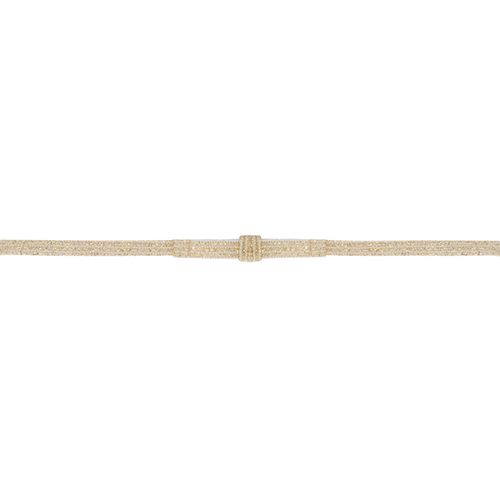 Faixa de Cabelo Bebê Laço Lurex - DOURADO