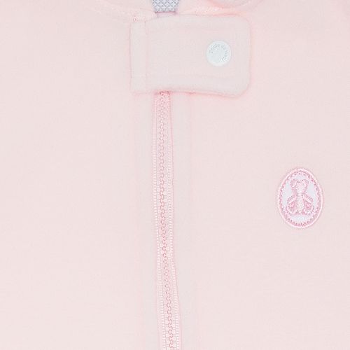 Macacão de Bebê Feminino Soft Casulo - ROSA BEBE