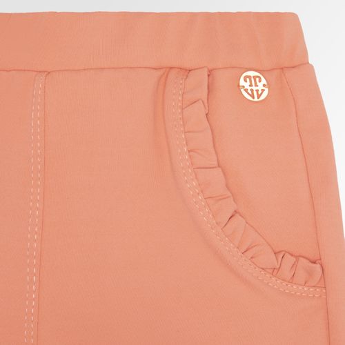 Legging Infantil Feminina Suplex com Bolsos - SALMON