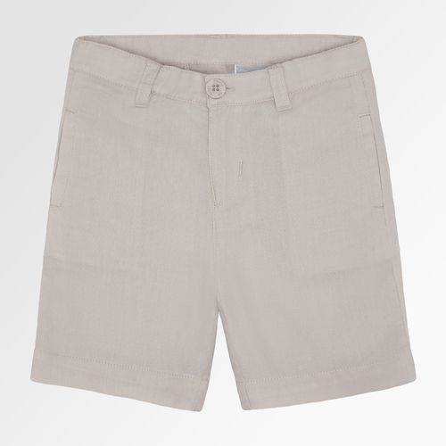 Bermuda Infantil Masculina Oxfordine com Bolso - KAKI