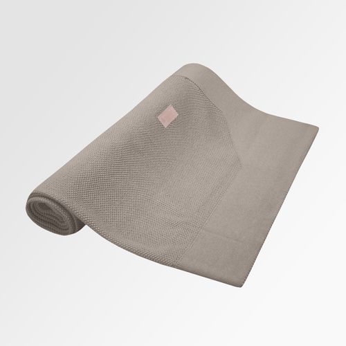 Manta de Berço Acricotton Ponto Moldura - SISAL