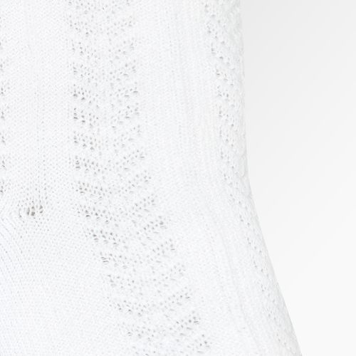 Meia Soquete de Bebê Feminina com Texturas - BRANCO