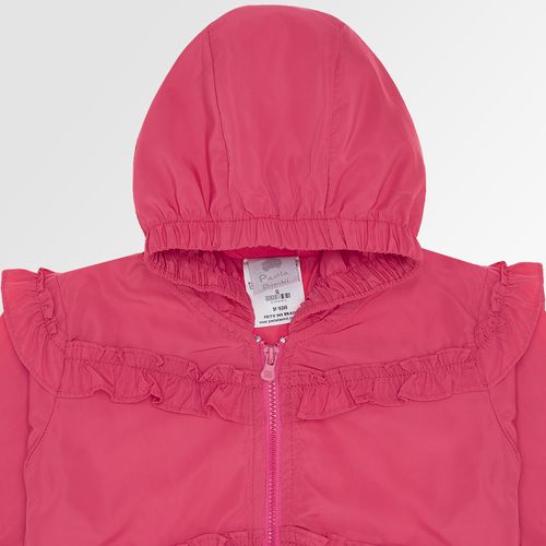 Jaqueta Corta Vento de Bebê Feminino - ROSA