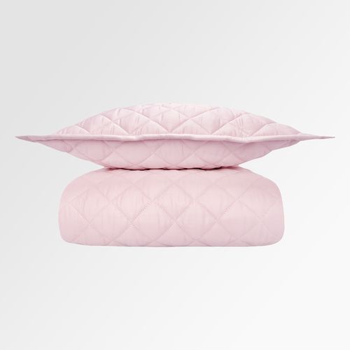 Colcha de Solteiro Matelassê 400 Fios - ROSA