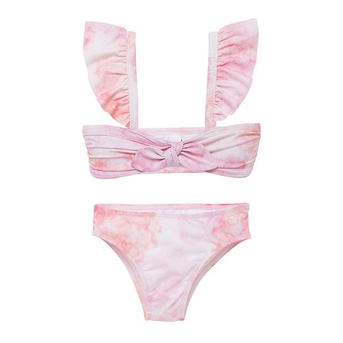 Biquíni Infantil Feminino Paradise Tie Dye - ROSA