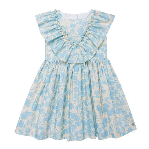 Vestido Infantil Feminino Ravel Tulipas - AMARELO